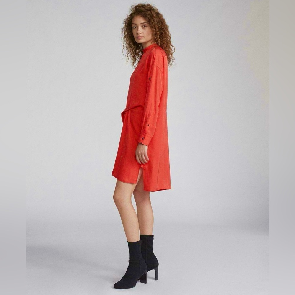 Rag & bone Jacklin draped dress _Poppy